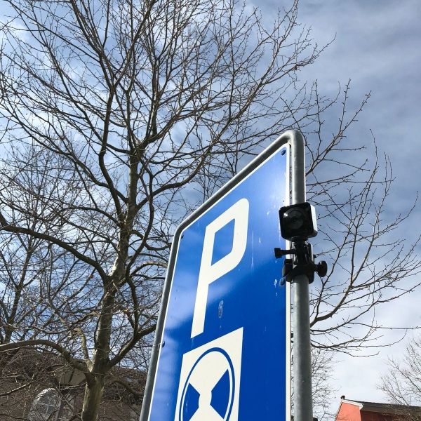 Traffic sign for parking